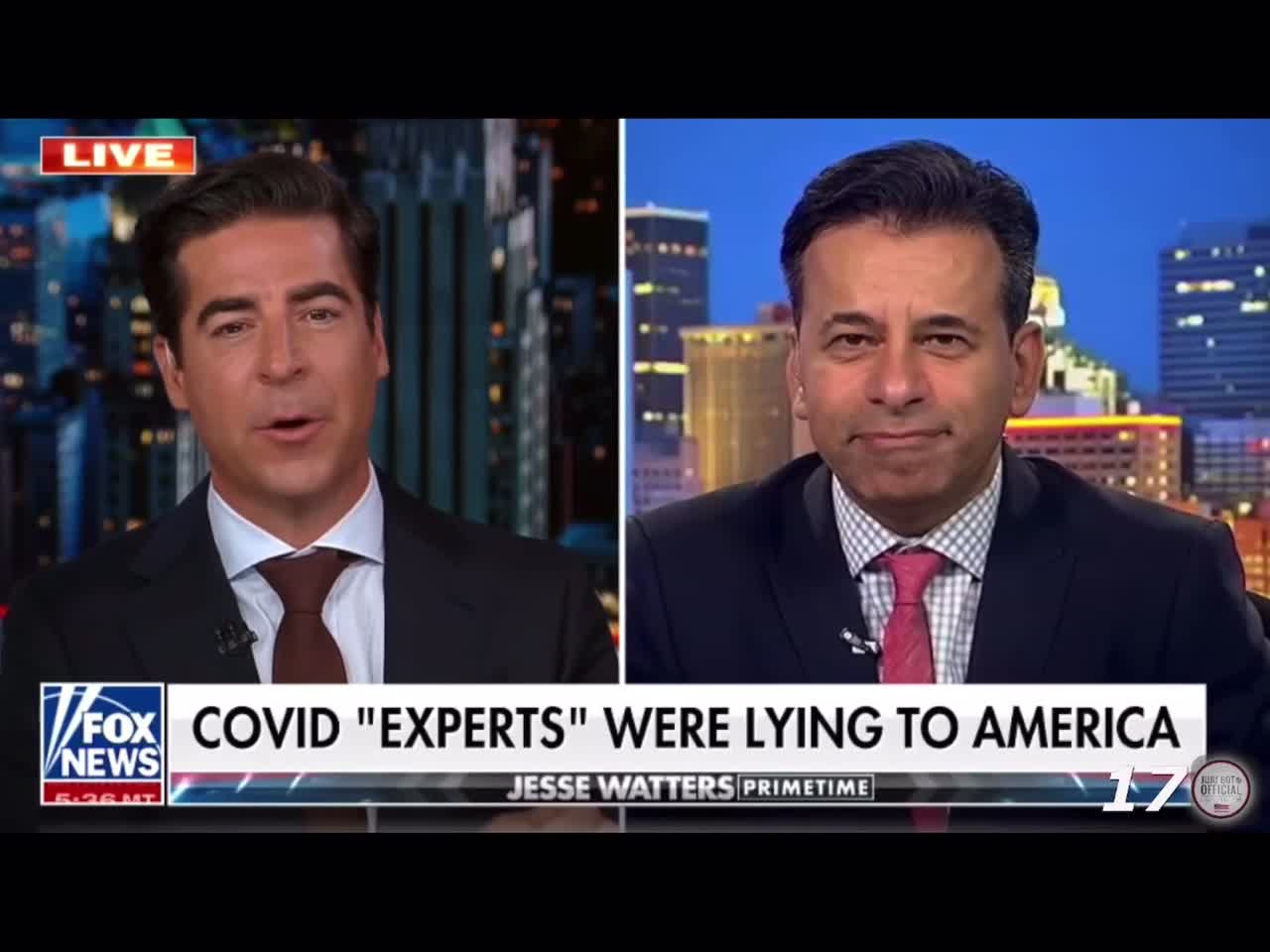 Covid “Experts“ were lying to Americans.