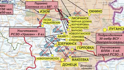 June 23 2022: Russian Defense Ministry Briefing