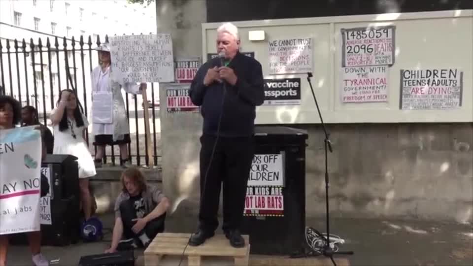 David Icke Speech At Downing Street, London - Worldwide Freedom Day