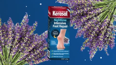 Kerasal Intensive Foot Repair Nighttime Ointment