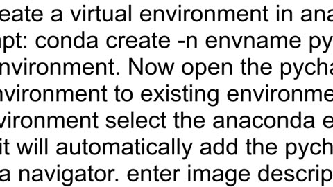 Launch PyCharm Environment from Anaconda Navigator