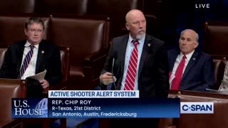 "A Congressional Stupidity Alert System": Chip Roy SLAMS Congress