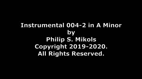 Instrumental 004-2 in A Minor