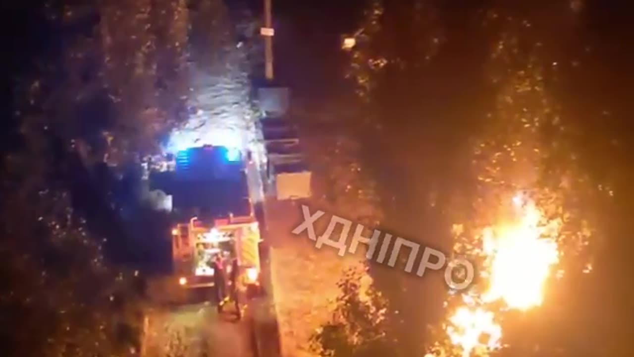 Another AFU van was burned in Dnepropetrovsk