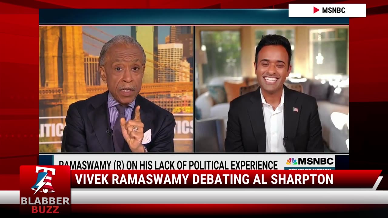 Vivek Ramaswamy Debating Al Sharpton