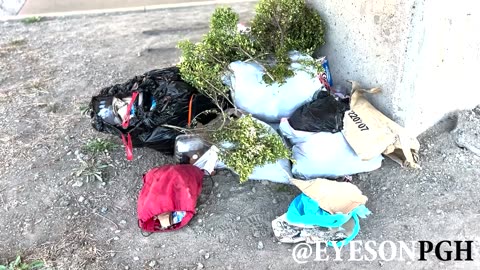 Tents, Trash & Needles: Walking Through a Homeless Encampment in Downtown Pittsburgh | Eyes on PGH