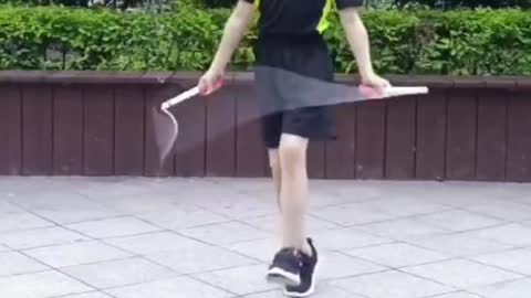 kid jumping rope