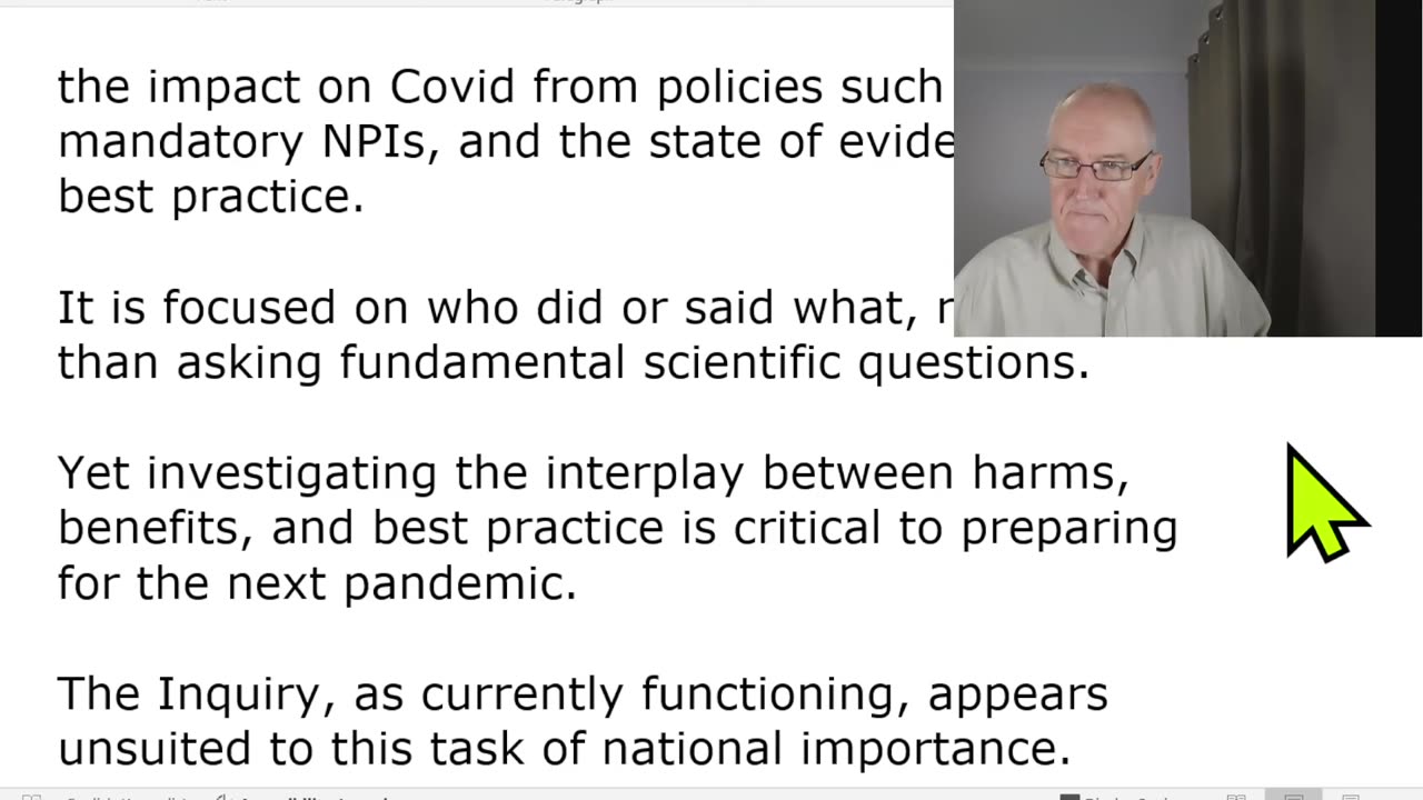 Dr John Campbell: Covid Inquiry appears fundamentally biased - 14 Mar 2024