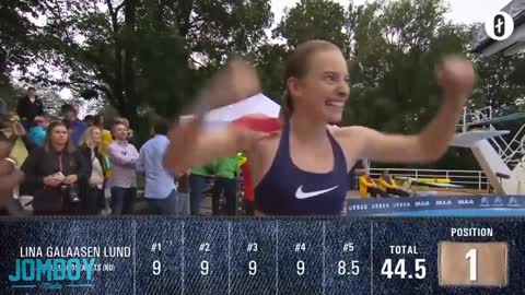 Miriam Hamberg wins Norway's 2019 Death Diving Championship!!
