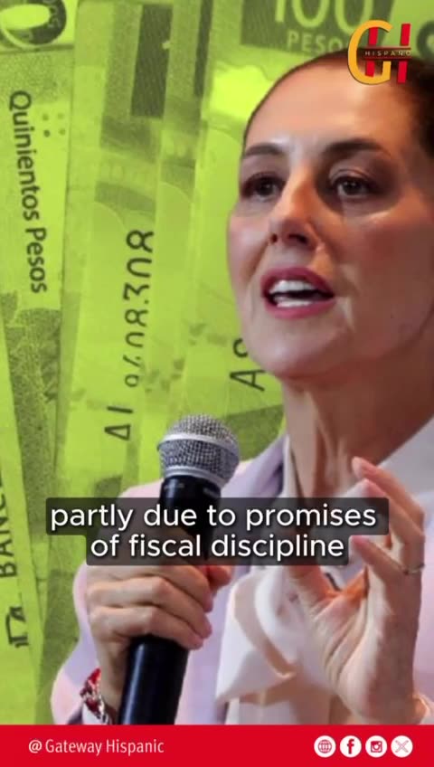 El peso se aprecia tras la llegada de Sheinbaum.