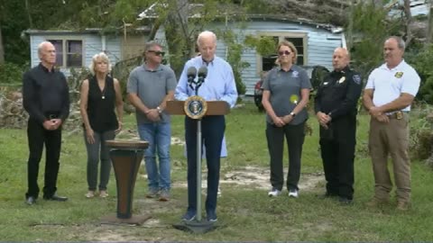 Biden in Florida: "Nobody can deny the impact of climate crisis