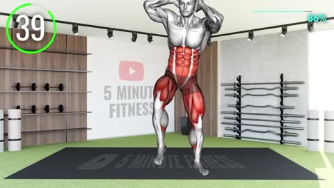 Top 5 Stand-only Exercises For BURNING Stubborn Belly