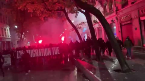 🇫🇷 Demonstration of French patriots