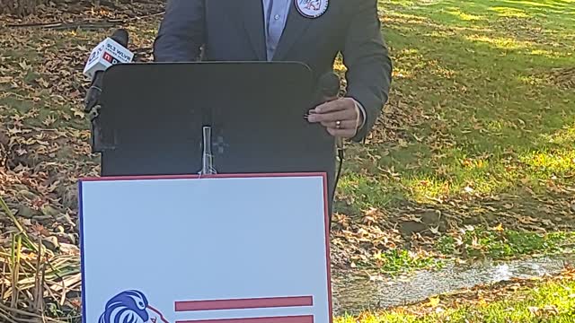 Steve Lynch press conference at Gracedale nursing home