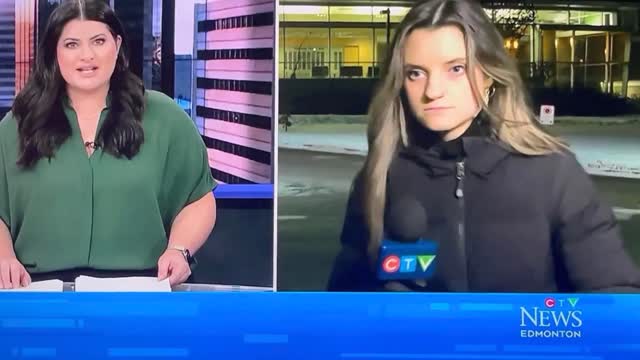 Jessica Robb, canadian reporter for CTV suffers medical emergency live on air