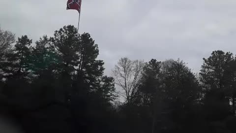 Rebel Flag on I -85