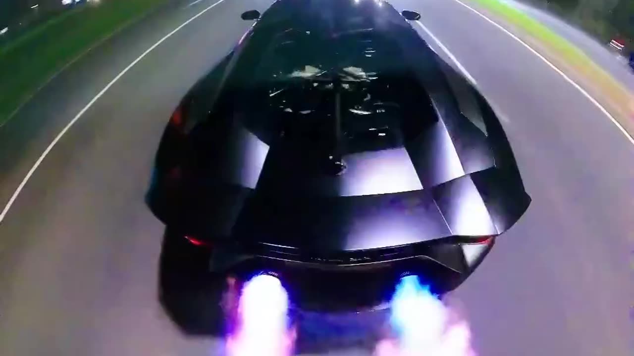 Lamborghini screaming