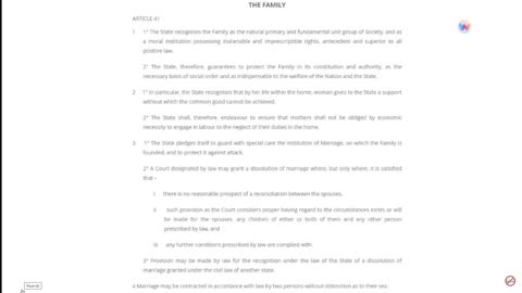 Women in the home being deleted from the constitution-Not One Vote December 2023