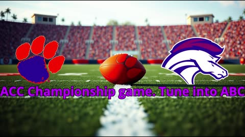 Clemson Takes on SMU in ACC Championship Game Showdown #usa #news #trending