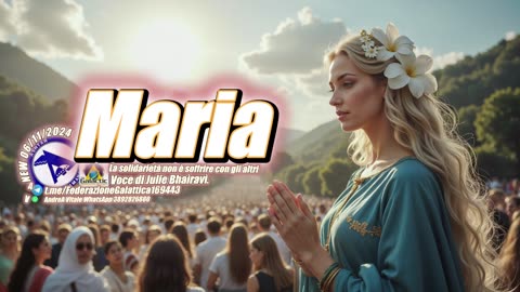 Maria – La solidarietà non è soffrire con gli altri - Voce di Julie Bhaìravì.