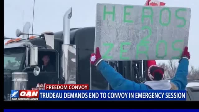 Canadian PM Demands a End to freedom convoy