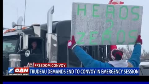 Canadian PM Demands a End to freedom convoy