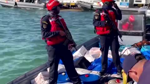 Colombian navy seizes cocaine worth $120 million