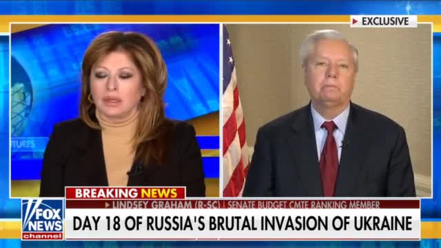 He says it again. Lindsey Graham Again Calls for Assassination of Putin