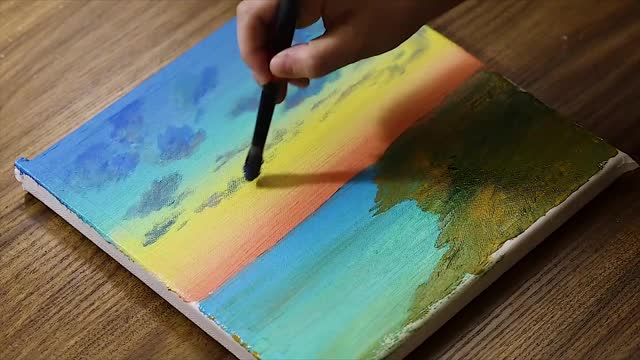 The Painting Order Of Clouds