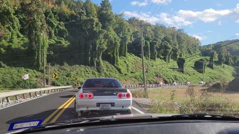 91 Skyline GTR at Tail of the Dragon RAW