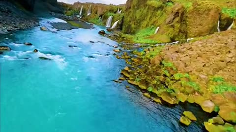 Beauty of nature captured through drone