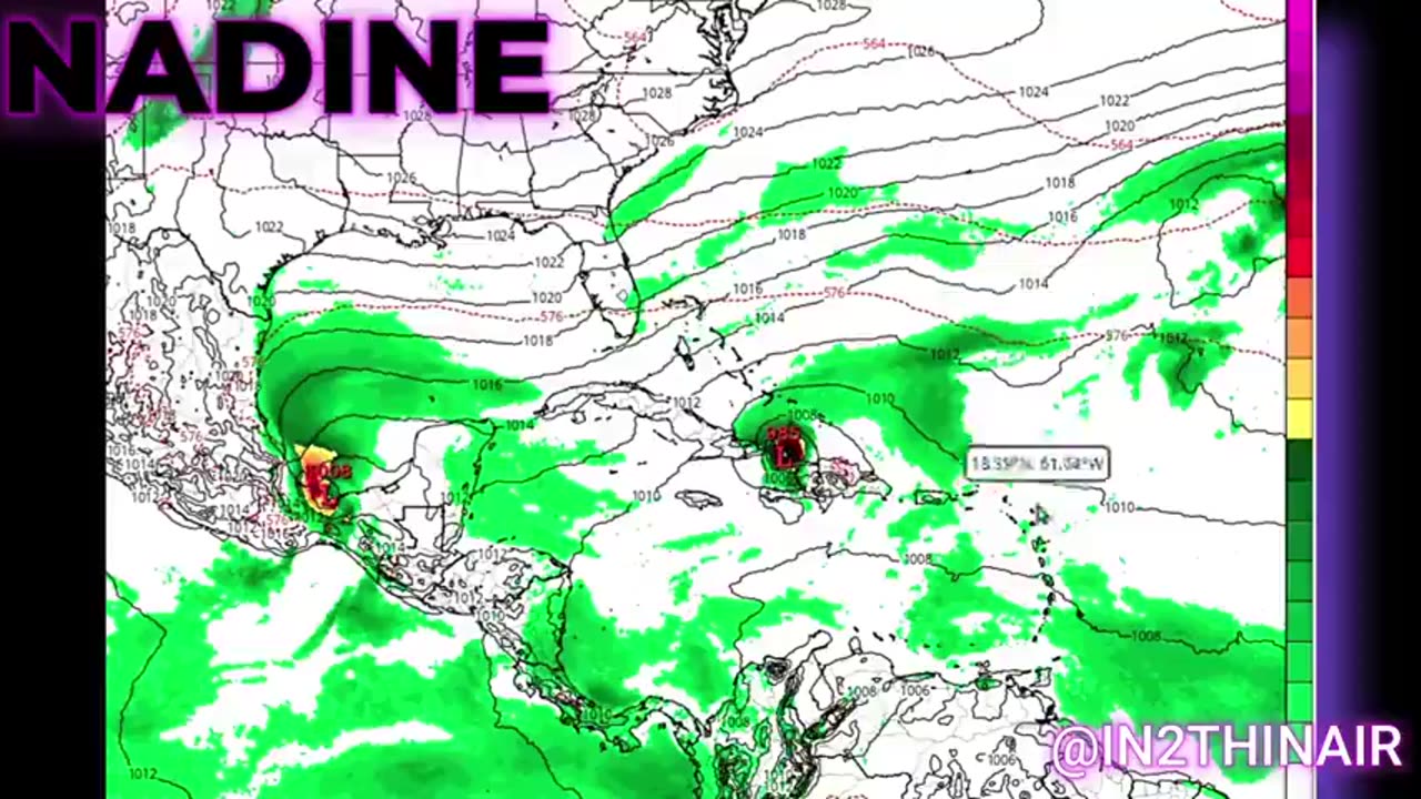 In2ThinAir 🤯 MULTIPLE Hurricanes Heading for the GULF Of Mexico NADINE & Oscar