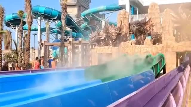 Parque áquatico em Dubai