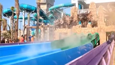 Parque áquatico em Dubai