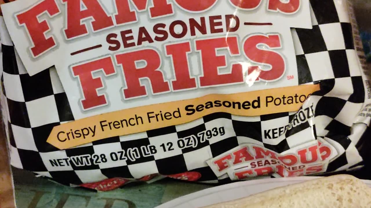 Eating Checkers Frozen Crispy Frozen Seasoned Fries, Dbn, MI, 11/8/23