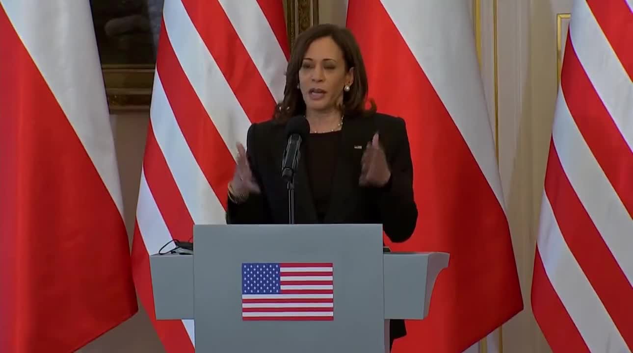 Kamala Harris Talking About NATO is Every Bit as Cringe As You'd Imagine