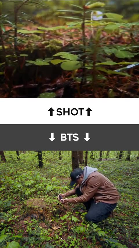 How to record a B cinematic movie anywhere