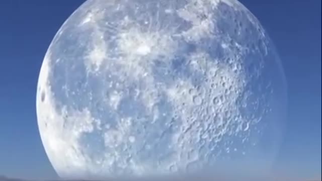 Moon like on earth