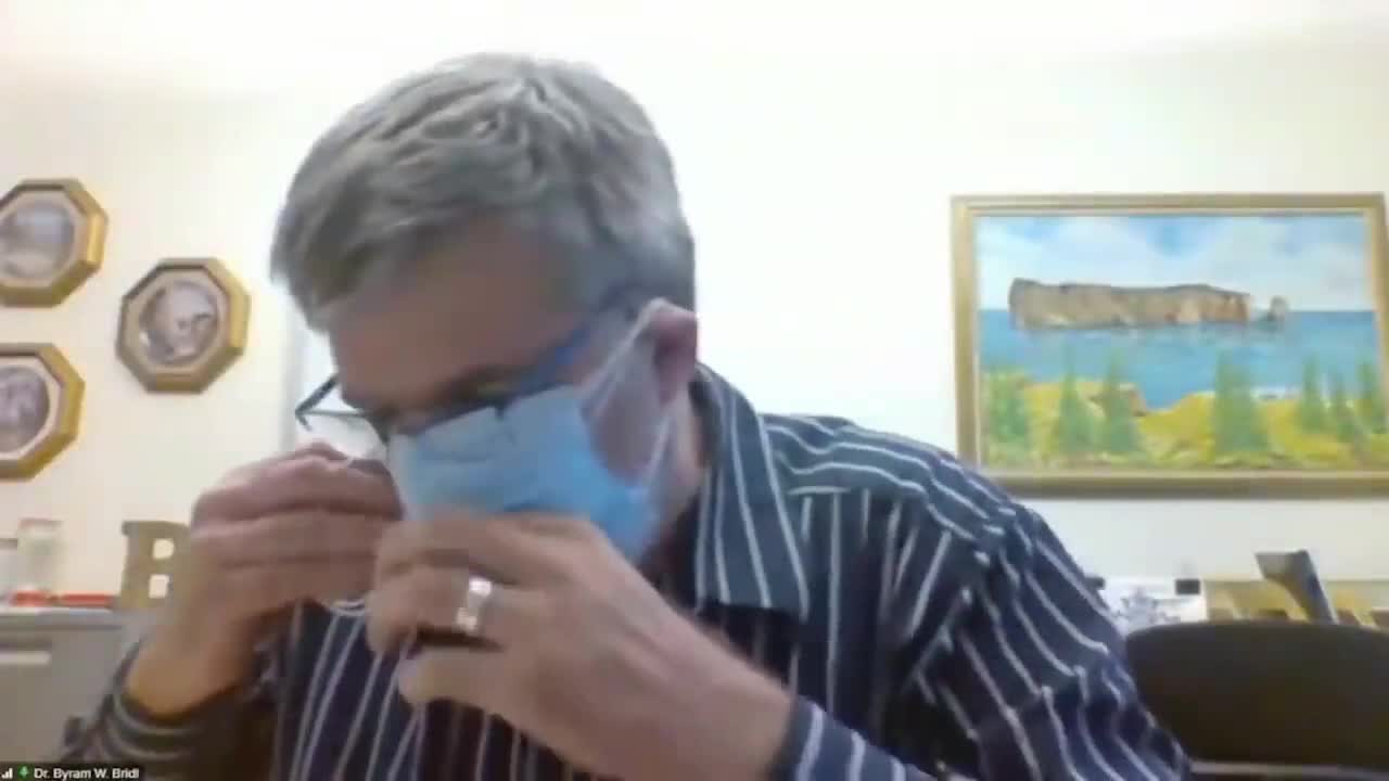 Prof Byram Bridle Immunologist debunks mask effectiveness.