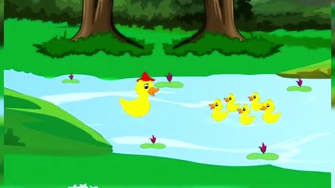 "🎵Five Little Ducks: The Ultimate Children's Song for Fun & Learning! 🦆"