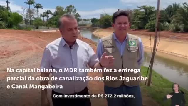 Bolsonaro: Saneamento na Bahia