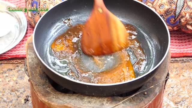 Super Yummy Crispy Pork Frying Recipe!! - Crispy Pork Cooking - Cooking With Sros