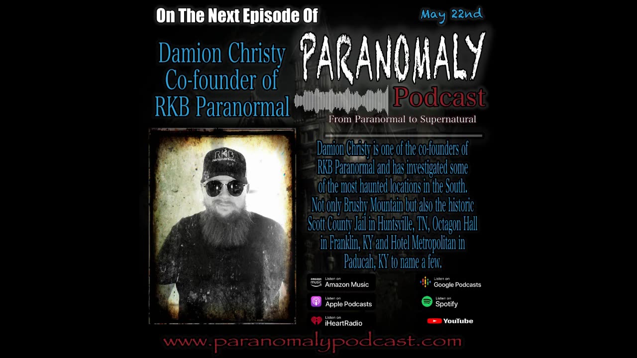 Damion Christy - RKB Paranormal - May 23, 2023