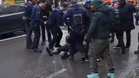 Brussels, home of the EU being culturally enriched by newly arrived migrants..