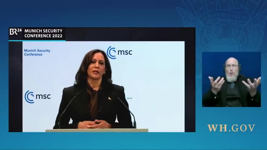 VP Kamala Harris In Munich: 'Sovereignty And Territorial Integrity Of All States Must Be Respected'