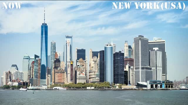 New York And Toronto - Then And Now