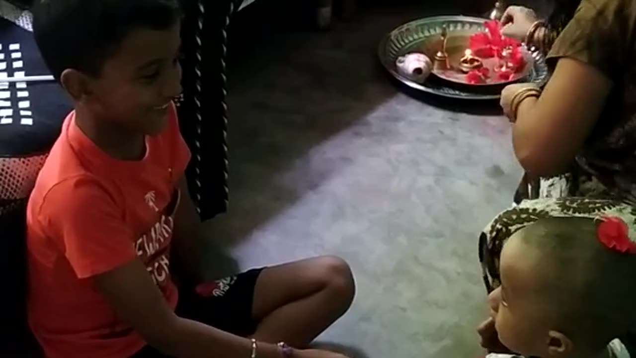 Sisters love for brother : RAKHI