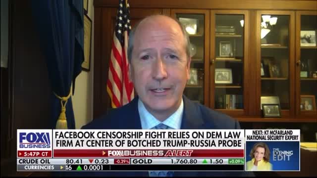 Dan Bishop: Fox Business - Facebook Censorship