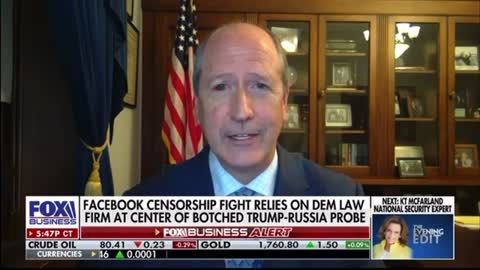Dan Bishop: Fox Business - Facebook Censorship