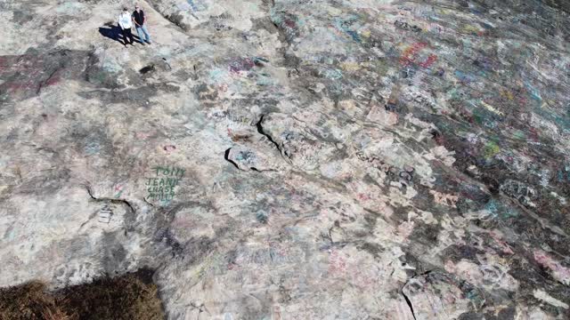 Bald Rock in Ceasar"s Head State Park South Carolina